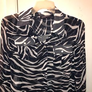 Black and white Blouse